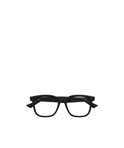 Bottega Veneta Eyewear Square Frame Glasses In Black