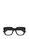 Bottega Veneta Eyewear Square Frame Glasses In Black