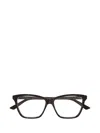 Bottega Veneta Eyewear Square Frame Glasses In Brown