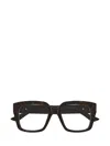 Bottega Veneta Eyewear Square Frame Glasses In Black
