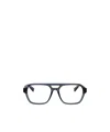 Bottega Veneta Eyewear Square Frame Glasses In Gray