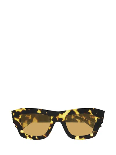 BOTTEGA VENETA BOTTEGA VENETA EYEWEAR ULTRATHIN SQUARED SUNGLASSES