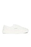 Bottega Veneta Sawyer Intrecciato Leather Low-top Sneakers In White