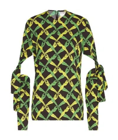 BOTTEGA VENETA BOTTEGA VENETA PRINTED BLOUSE