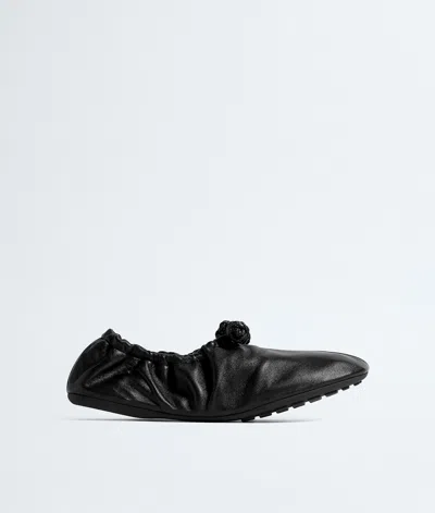 Bottega Veneta Fantasmina Ballerina In Black