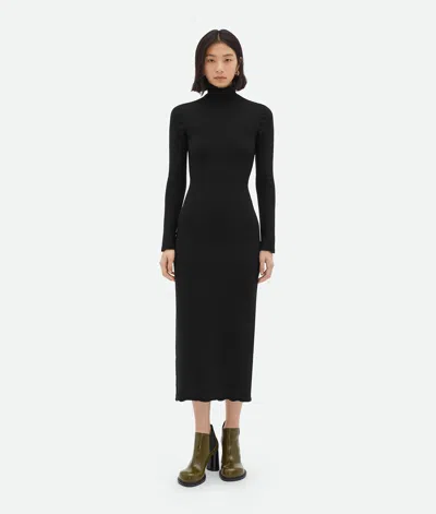 BOTTEGA VENETA ROBE EN LAINE FEUTRÉE