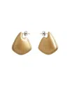 Bottega Veneta Vahuo Two-tone Fin Earrings In Not Applicable