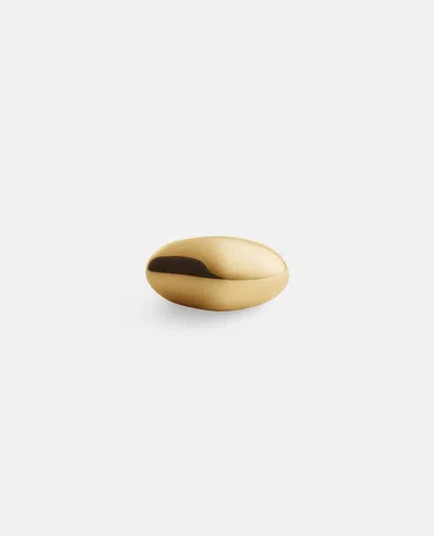 Bottega Veneta Fin Ring In Gold