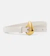 Bottega Veneta Women Fin Belt In White