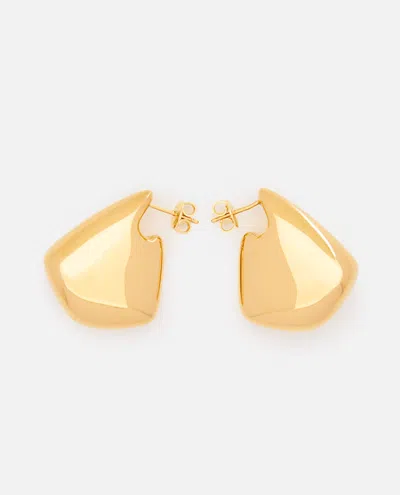 Bottega Veneta Fin Small Earrings In Gold