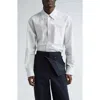 Bottega Veneta Fine Check Button-up Shirt In Brown/bay Leaf