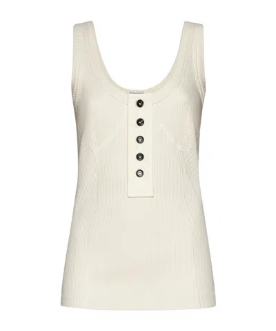 BOTTEGA VENETA BOTTEGA VENETA SLEEVELESS RIB KNIT TOP