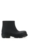 Bottega Veneta Biodegradable Woven Block Heel Ankle Boots