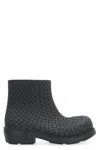 Bottega Veneta Fireman Ankle Boots In Gray