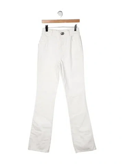 Pre-owned Bottega Veneta Flared Pants In Neutrals