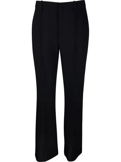 Bottega Veneta Flared Tailored Trousers In Black