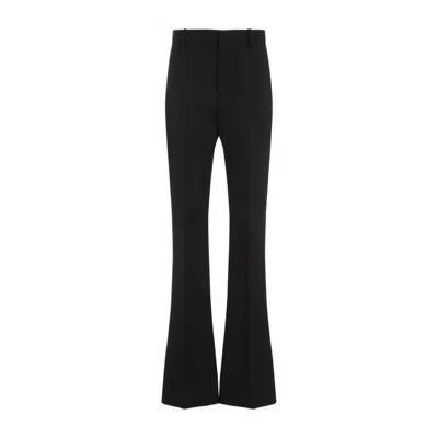 Bottega Veneta Jersey Pant With Back Pocket And Flared Leg In Black