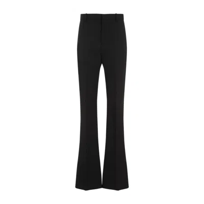 Bottega Veneta Jersey Pant With Back Pocket And Flared Leg In Black