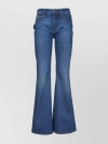 Bottega Veneta Flare Denim Trousers In Blue