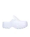 Bottega Veneta Flash 60mm Platform Clogs In White