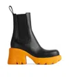 Bottega Veneta Flash Leather Bootie In Black