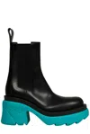 Bottega Veneta Flash Chelsea Boots In Black In Black