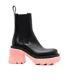 Bottega Veneta Flash Chunky Ankle Boots In Black