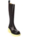 Bottega Veneta Flash Leather Boot In Black