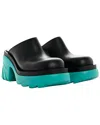 Bottega Veneta Flash Platform Mules In Black