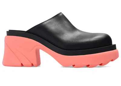 Pre-owned Bottega Veneta Flash Mule (women's) Sneakers In Black/pink In Multi