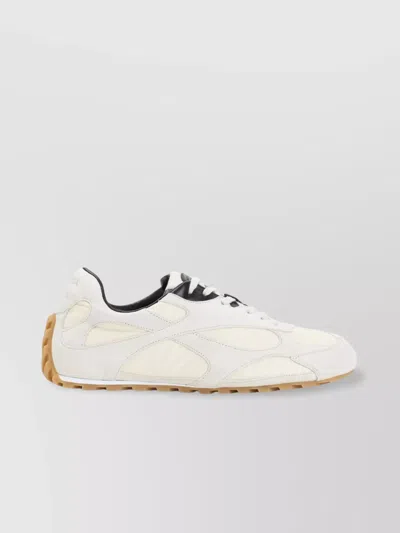 Bottega Veneta Flash Orbit Suede Leather Sneakers In Multi