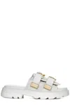 Bottega Veneta Slippers And Clogs Fabric Beige Rope In Beige