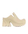 Bottega Veneta Flash Platform Clogs In Nude