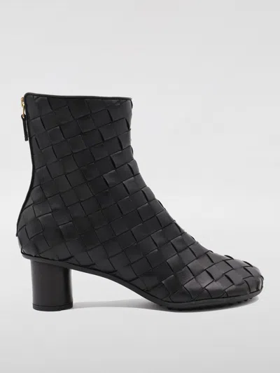 Bottega Veneta 50mm Atomic Kitten Nappa Opaque Weave Ankle Boot In Black