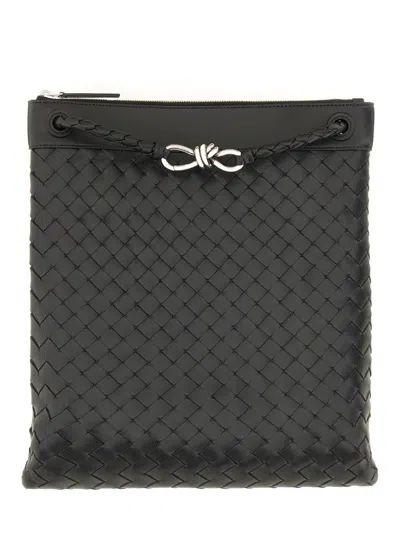 Bottega Veneta Flat Lets Go Messenger Bag