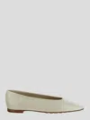 Bottega Veneta Soft Silhouette Ballerinas In Neutral