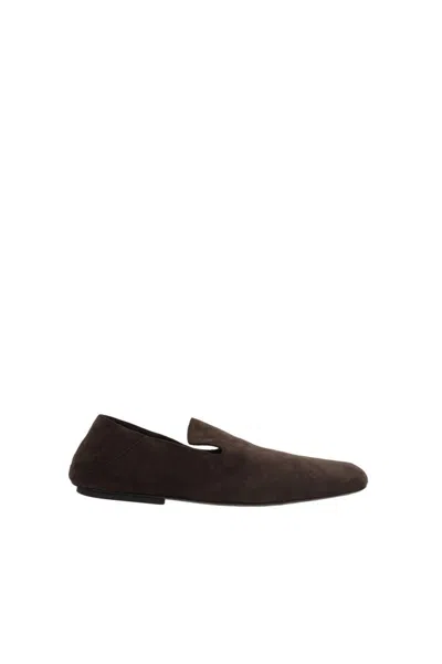 Bottega Veneta Flat Shoes In Brown
