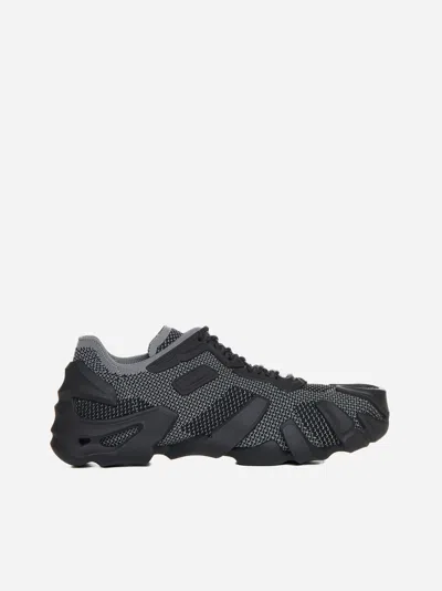 【BOTTEGA VENETA】フレックス スニーカー LIGHT GRAPHITE BLACK BOTTEGA VENETA Flex $890 Light Graphite/Black Sneakers New