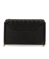 Bottega Veneta Womens Fondant-m Brass Intrecciato-leather Cross-body Bag In Black