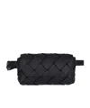 Bottega Veneta Flip Waist Pack In Black