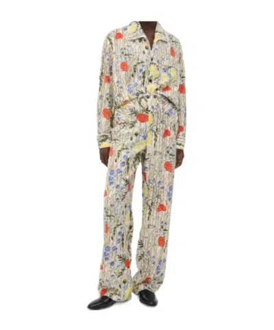 BOTTEGA VENETA BOTTEGA VENETA FLOWER PYJAMA SET