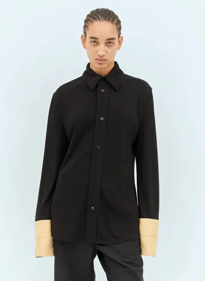 BOTTEGA VENETA FLUID LONG-SLEEVE SHIRT