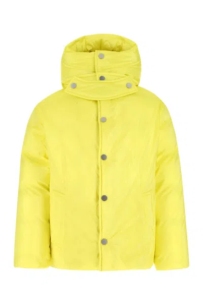 Bottega Veneta Fluo Yellow Nylon Padded Jacket