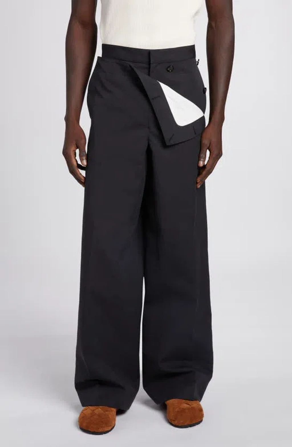 パンツ Bottega Veneta COTTON TWILL PANTS Bottega Veneta Light Cotton Twill Pants | Saks Fifth Avenue