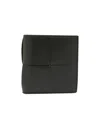Bottega Veneta Intrecciato Passport Holder In Black