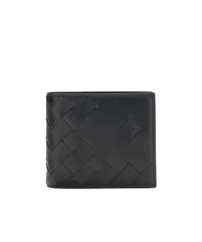 Bottega Veneta Folding Wallet In Black