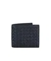 Bottega Veneta Folding Wallet In Black