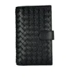 Bottega Veneta Folding Wallet In Black