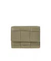 Bottega Veneta Folding Wallet In Brown