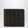 Bottega Veneta Fondant Bi-fold Wallet In Intrecciato In Brown